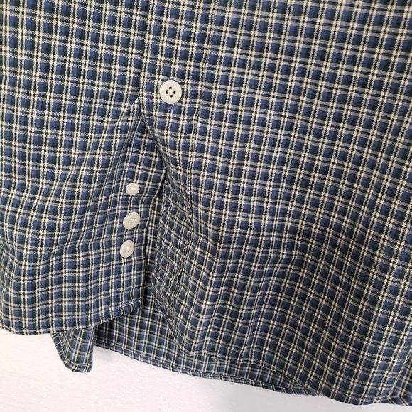 Abercrombie & Fitch Men's Large Long Sleeve Button Down Button Collar Shirt - Picture 8 of 10